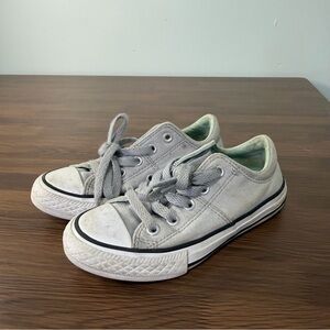 Converse Chuck Taylor All Star Classic Gray Kids 12 Low Top Sneakers‎